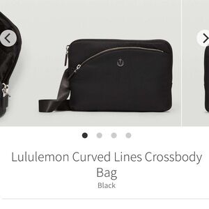 NWT. Lululemon City Adventurer Crossbody Black